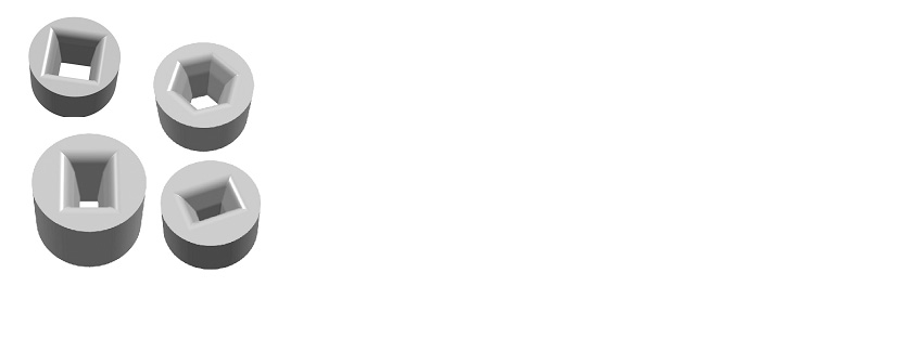 拉制四方形、六方形金屬棒材拉伸模坯