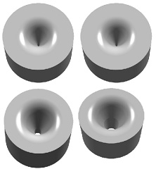 拉制金屬線、線材用01、10、11型拉伸模坯